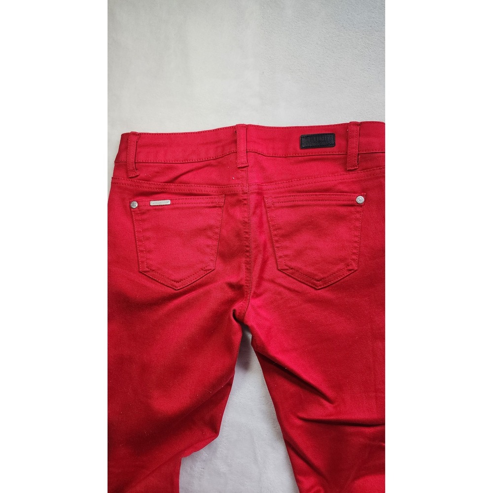 Celebrity Pink Girls Skinny Jeans Tango Red Size 12 CK5820F57 Slim Fit Pants - Picture 5 of 7